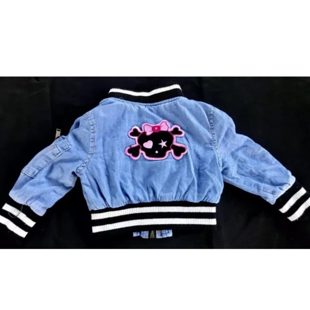 Toddler Girls Urban Republic Punk bomber jacket